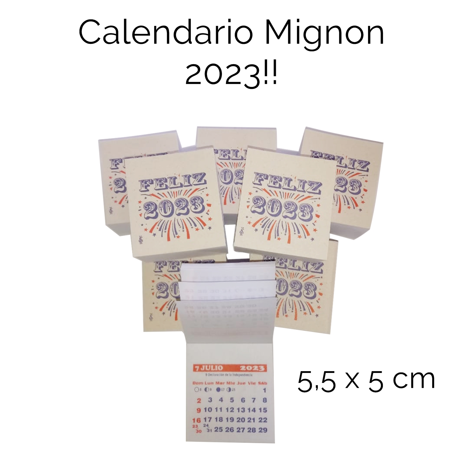 Calendario Mensual Mignon X Cm X Unidades Vrogue Co